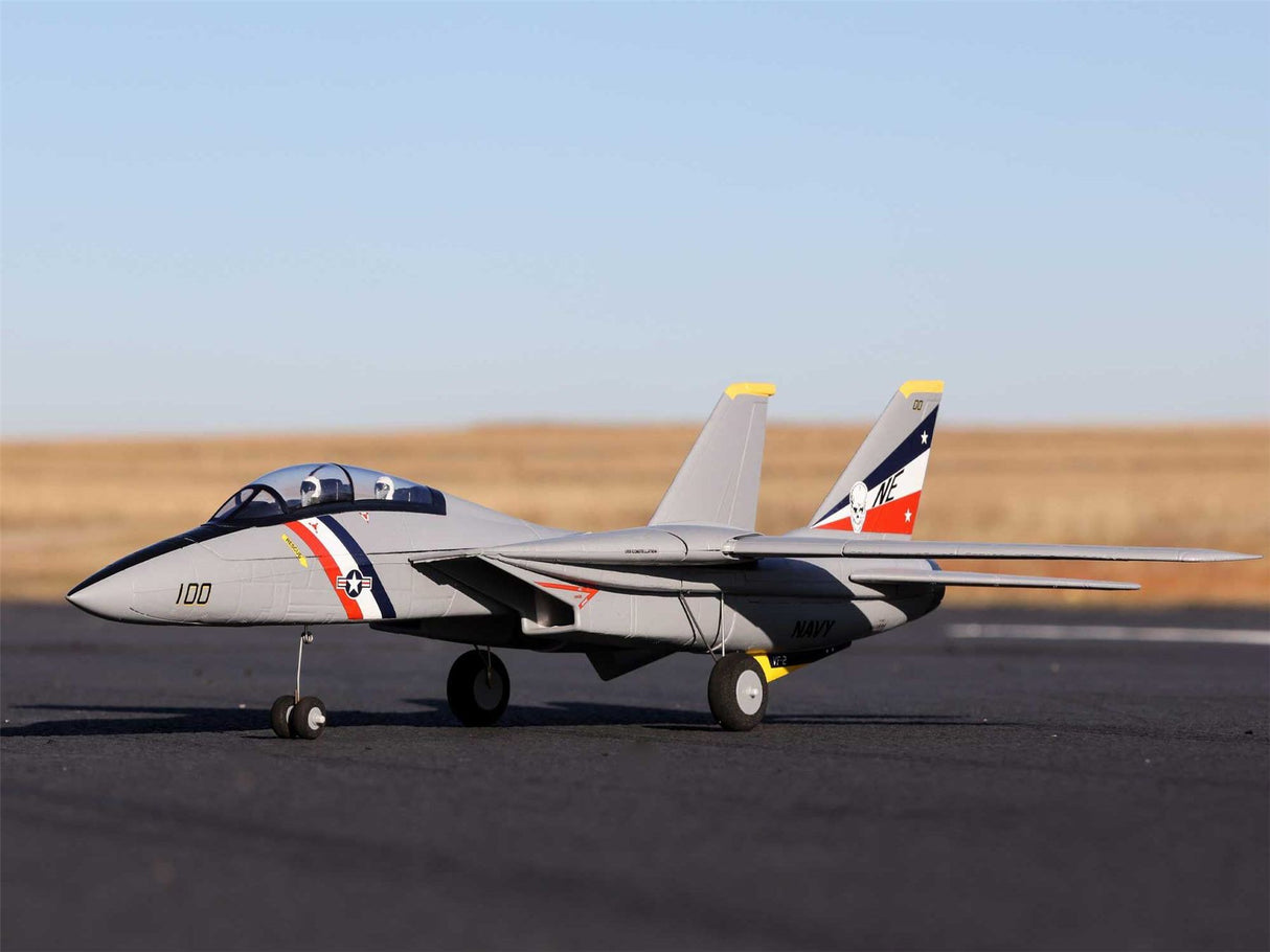 E Flite F-14 Tomcat Twin 40mm EDF BNF Basic