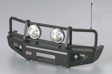 Killerbody 1/10th Alloy Bumper W/Led Upgrade Sets Matt/Black -