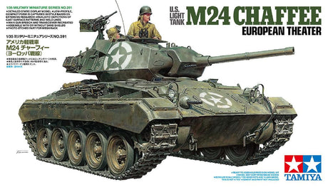 Tamiya 1/35 U.S. Light Tank M24 Chaffee European Theatre