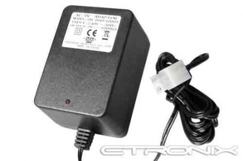 Etronix Euro Ac Wall Charger 1000Mah For 7.2V W/Tamiya Plug