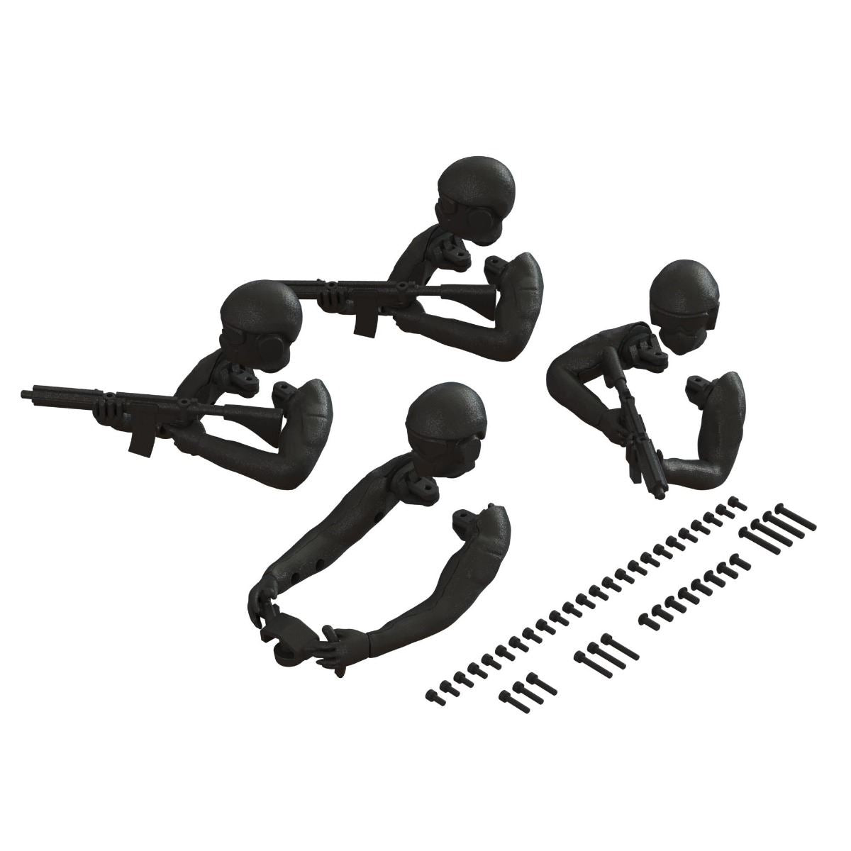 Arrma Driver Figure Set, Black