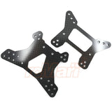 Yeah Racing Front & Rear Graphite Damper Mount For Tamiya Top Force