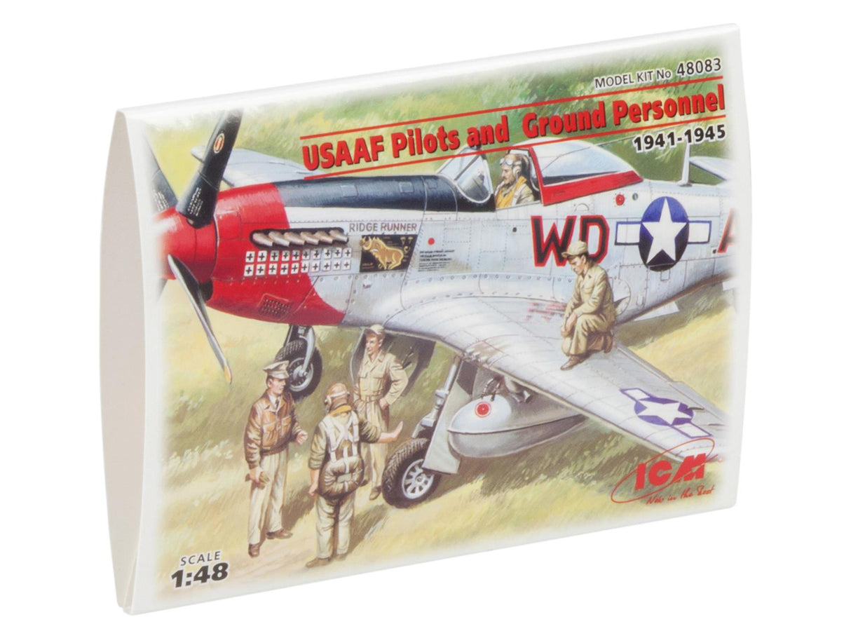 Icm Usaaf Pilots & Ground Personnel (1941-1945) 5 Figures