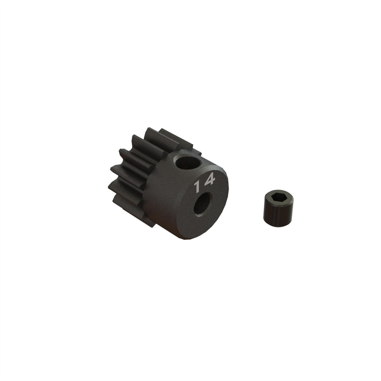 Arrma 14T 0.8Mod 1/8" Bore CNC Steel Pinion Gear