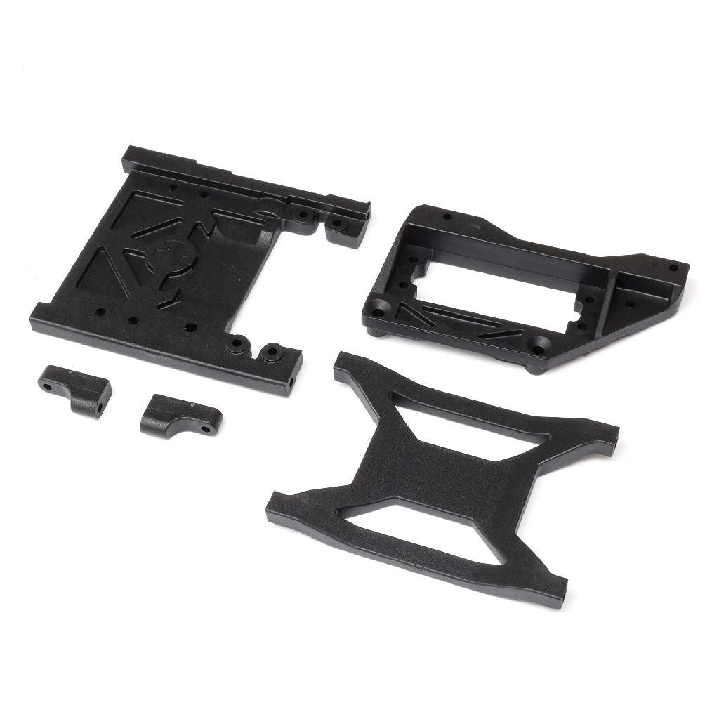 Axial Servo & Winch Mount, Chassis Brace: 1/10 SCX10 PRO Comp Scal