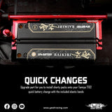 Yeah Racing Aluminum Short Battery Holder Set For Tamiya Tt02 Series