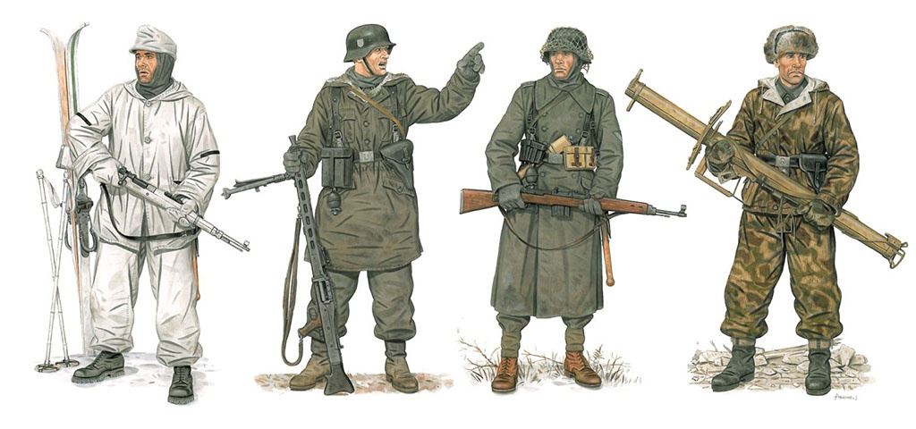 Dragon 1/35 Winter German Infantry