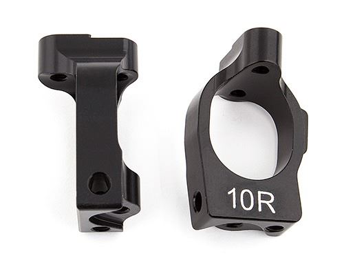 TEAM ASSOCIATED B64 ALUMINUM CASTER BLOCKS, 10 DEG.