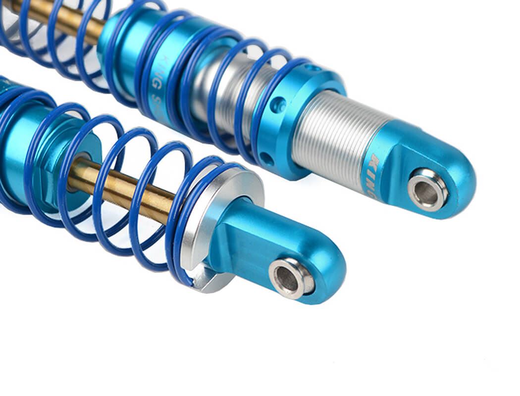 Rc4Wd King Off-Road Racing Shocks 80Mm Silver/Blue