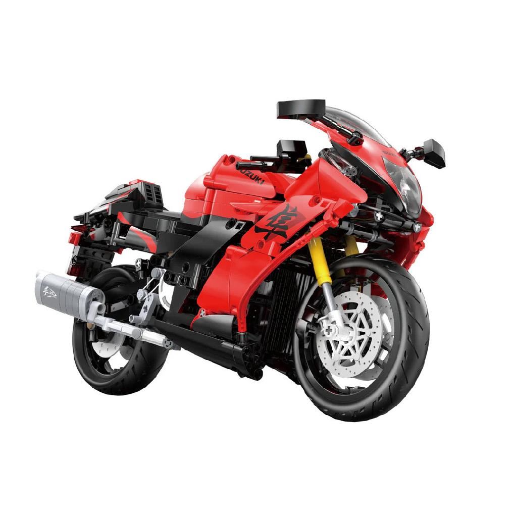Cada 1:6 Suzuki Hayabusa Motorbike - 1043 Pcs