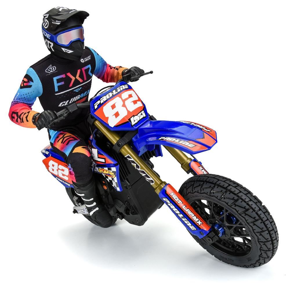 Pro 1/4 Hot Lap Mx S3 Front Tire Mtd Black Supermoto Wheel: Prom