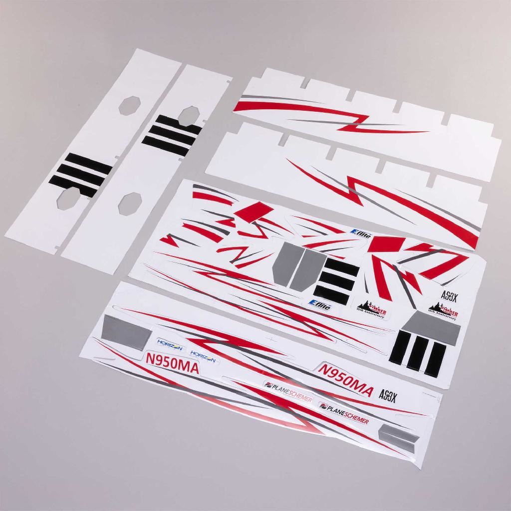 E Flite Decal Sheet: Timber 10-Year Anniversary Edition