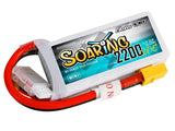 Gens Ace Li-Po 3S 11.1V Mini 2200Mah 20C Soaring With Xt60