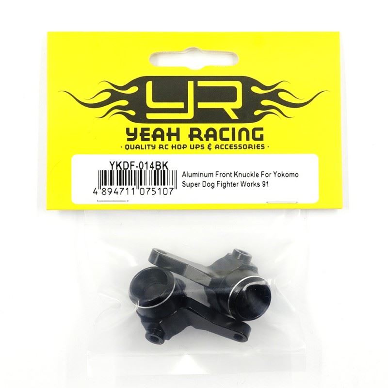 Yeah Racing Aluminum Front Knuckle For Yokomo Super Dog Fighter Works 91