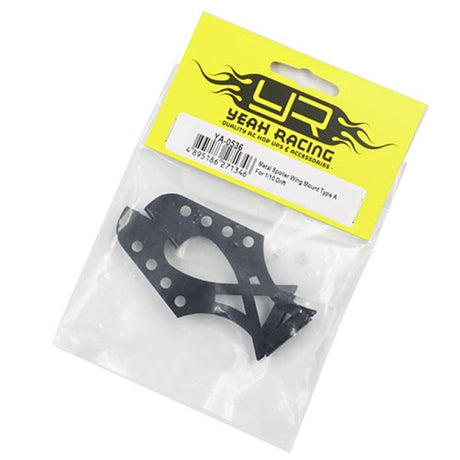 Yeah Racing Metal Spoiler Wing Mount For 1/10 Drift Type A