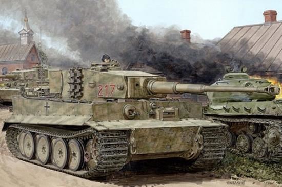 Dragon Tiger 1 Mid Production W/Zimmerit