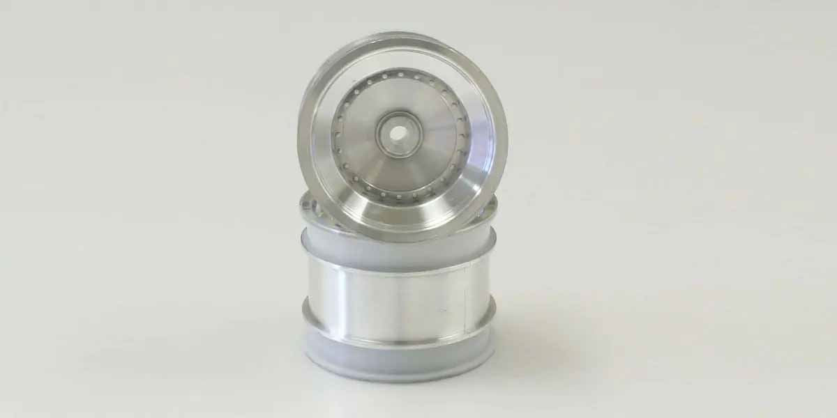 Kyosho Scorpion 2014 Satin Chromed Rear Wheel 1.7 Inches (2)