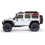 Axial 1/30 Scx30 Jeep Wrangler Jlu 4X4 Rtrrock Crawler White