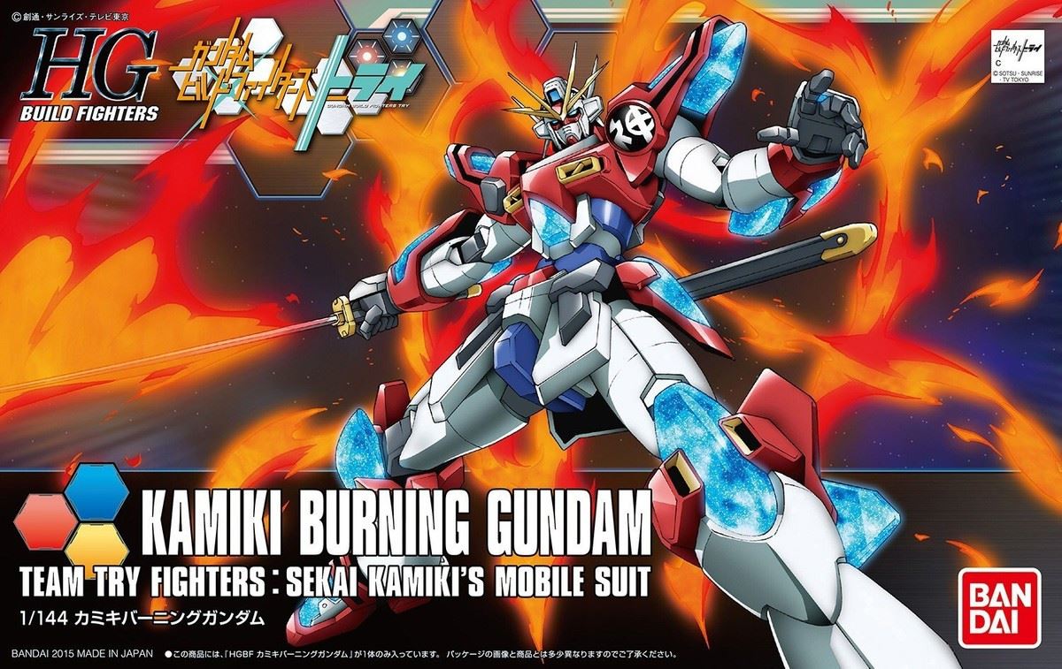 Bandai Hobby Hgbf 1/144 Kamiki Burning Gundam