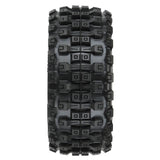 Proline 1/10 Badlands Mx28 Belted F/R 2.8In Mt Tres Mounted 12mm Blk