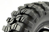 FASTRAX 1:10 CRAWLER SAWBLOCK 1.9 SCALE STEEL WHEEL &#248;108MM (BLACK)