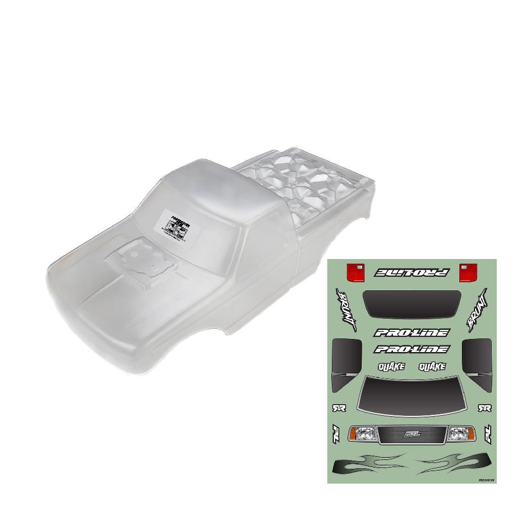 Pro-Line Pre-Cut Brunt Clear Body: Arrma Quake 223S