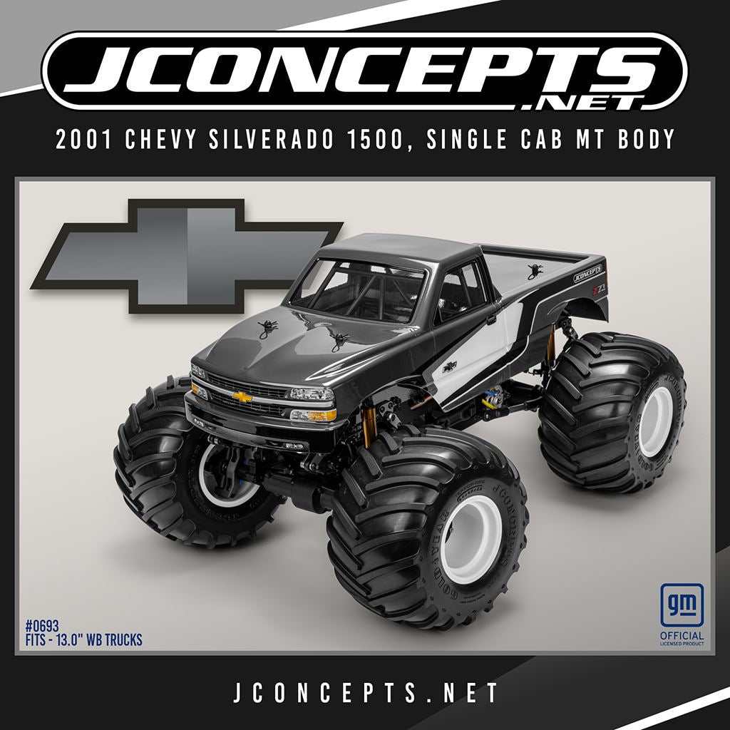 2001 Chevy Silverado 1500 Mt Body (Fits - 13In Wb)