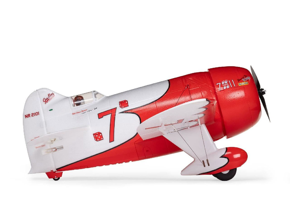 E Flite Gee Bee R-2 1.0M Bnf Basic With As3X+ And Safe Select