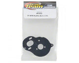 ASSOCIATED FACTORY TEAM FRONT MOTOR PLATE - BLACK (3 GEAR)