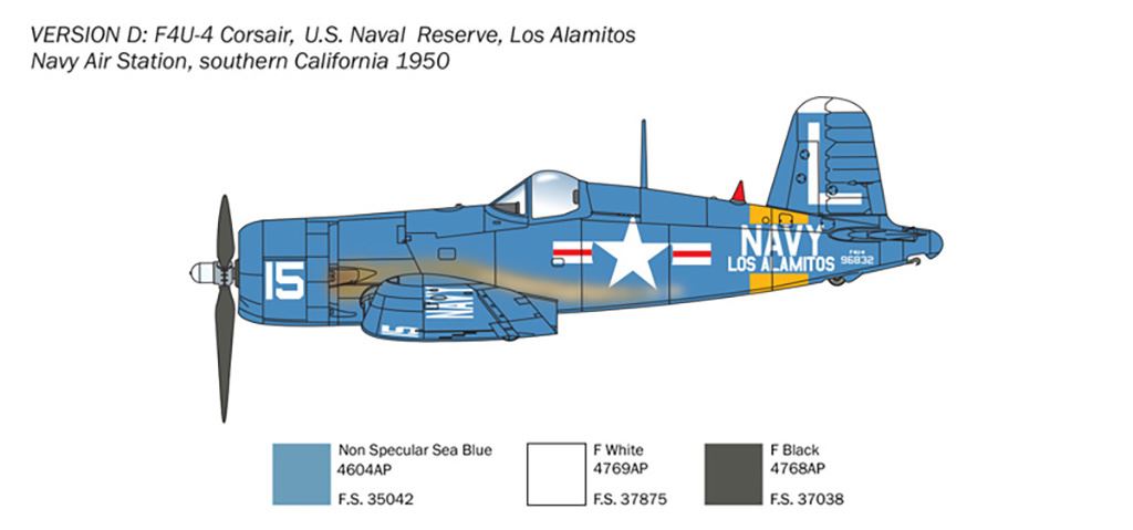 Italeri F-4U/4B Korean War