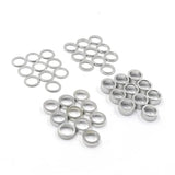 Yeah Racing Aluminium M5 X 7Mm Flat Washer 0.5 / 1 / 2 / 3 mm 10Pcs Each