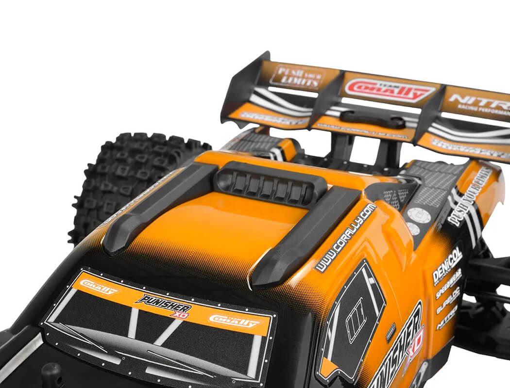 Corally Punisher Xd Rtr Truck - Orange