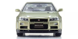 Kyosho 1:43 Nissan Skyline R34 Gt-R V-Spec Ii N?R Millenium Jade