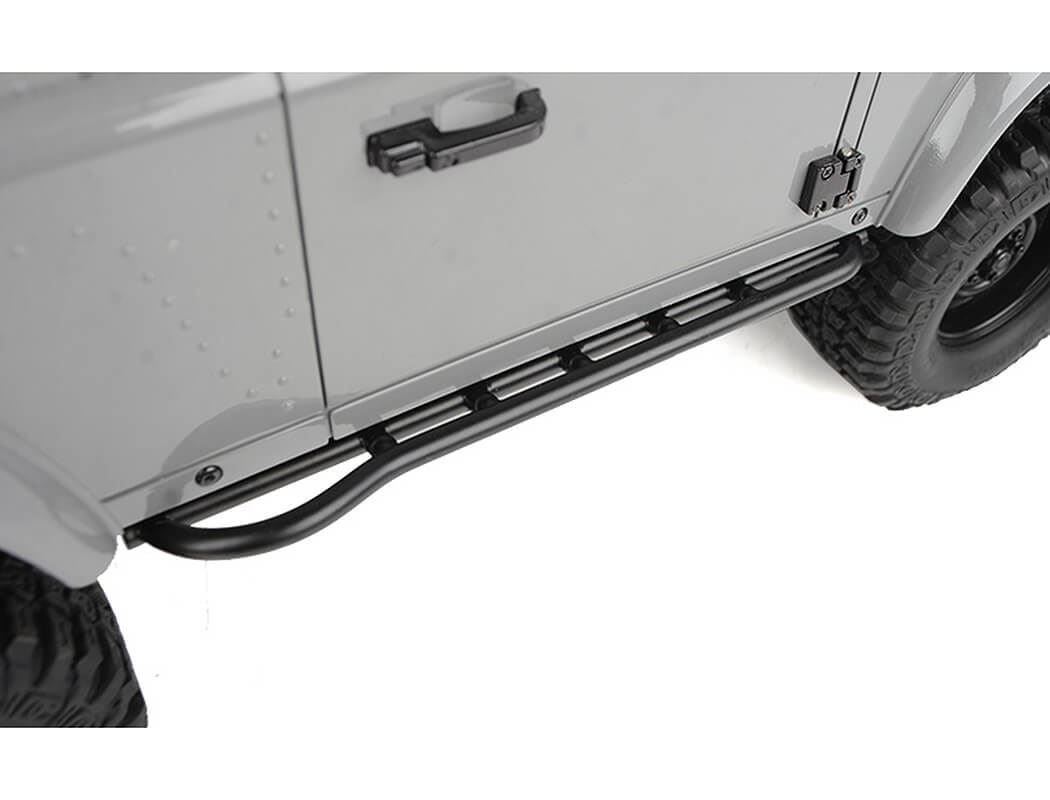 Rc4Wd Tough Armour Steel Side Sliders With Bump Gelande Ii D90