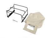 RC4WD STEEL TUBE BED CAGE W/ SOFT TOP FOR RC4WD GELANDE II 2015 LAND ROVER DEFENDER D90 (PICK-UP) (T