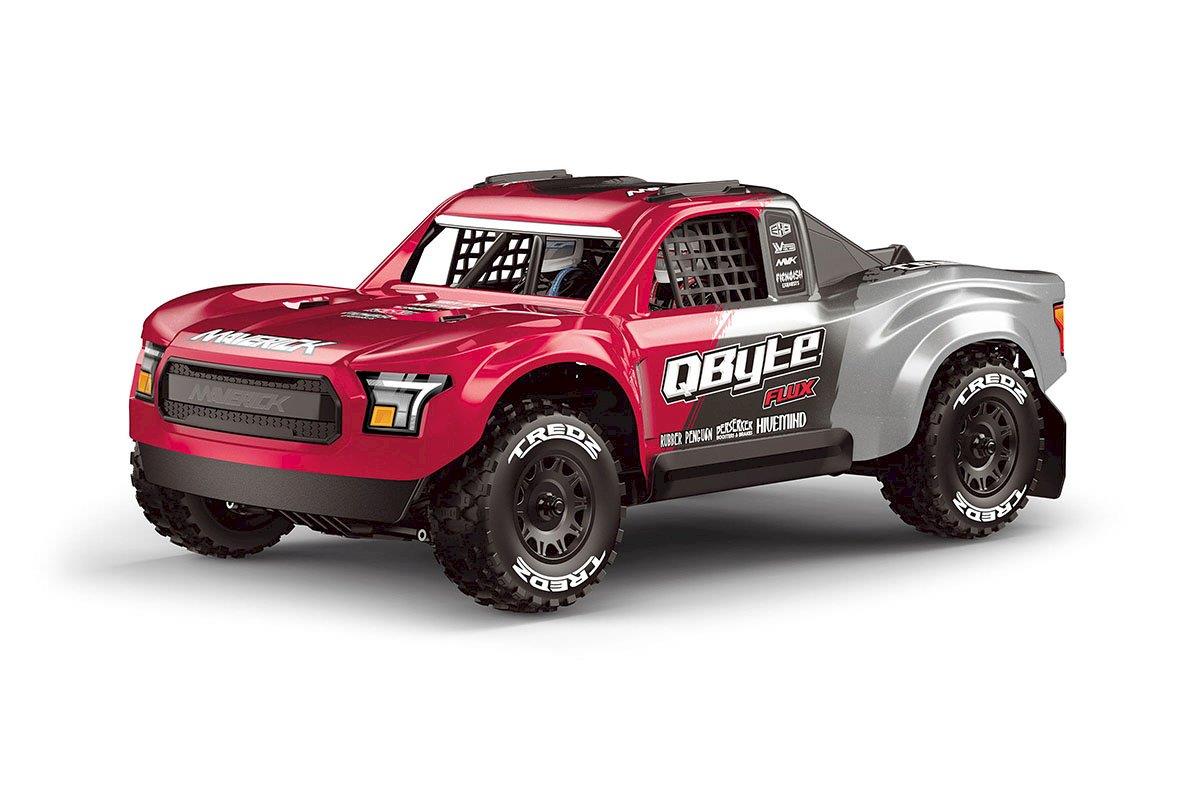 Qbyte Sc Flux 1/12Th Sc Truck - Red