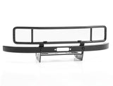 RC4WD RANCH STEEL FRONT WINCH BUMPER W/ IPF LIGHTS FOR AXIAL 1/10 SCX10 II UMG10 (BLACK)