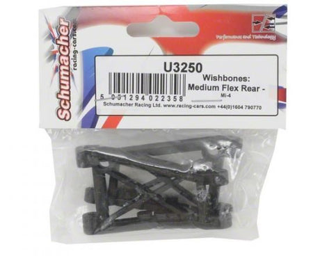 Schumacher Wishbones; Medium Flex Rear - Mi-3
