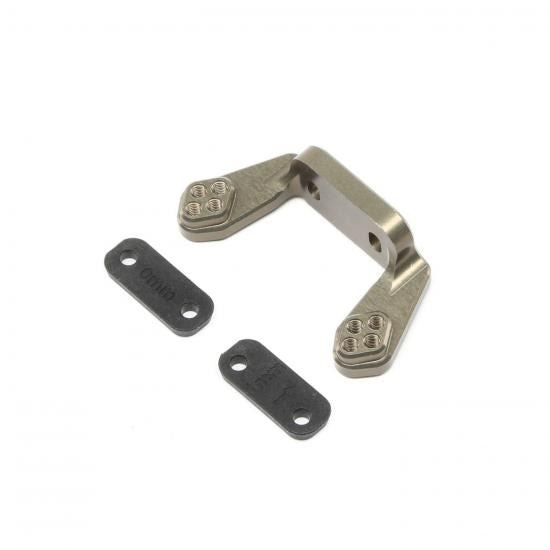 TLR Rear Camber Block, w/Inserts: 22 4.0