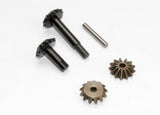 TRAXXAS Gear set, center diff (output/spider gears & shaft)