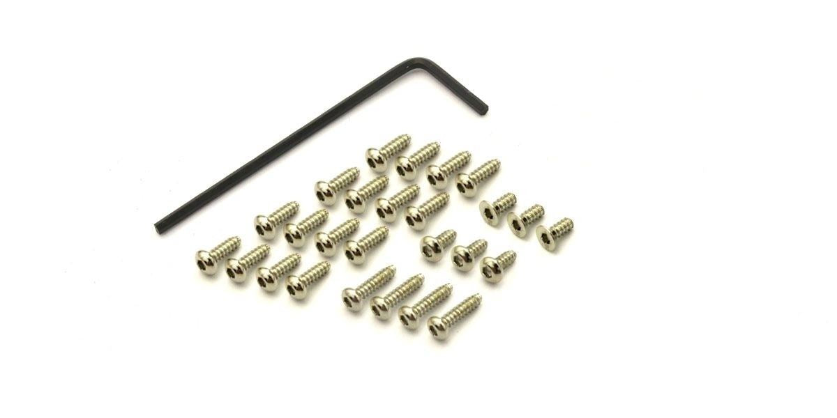 Button Hex Screw Set Kyosho Mini-Z Mr03 - Nickel