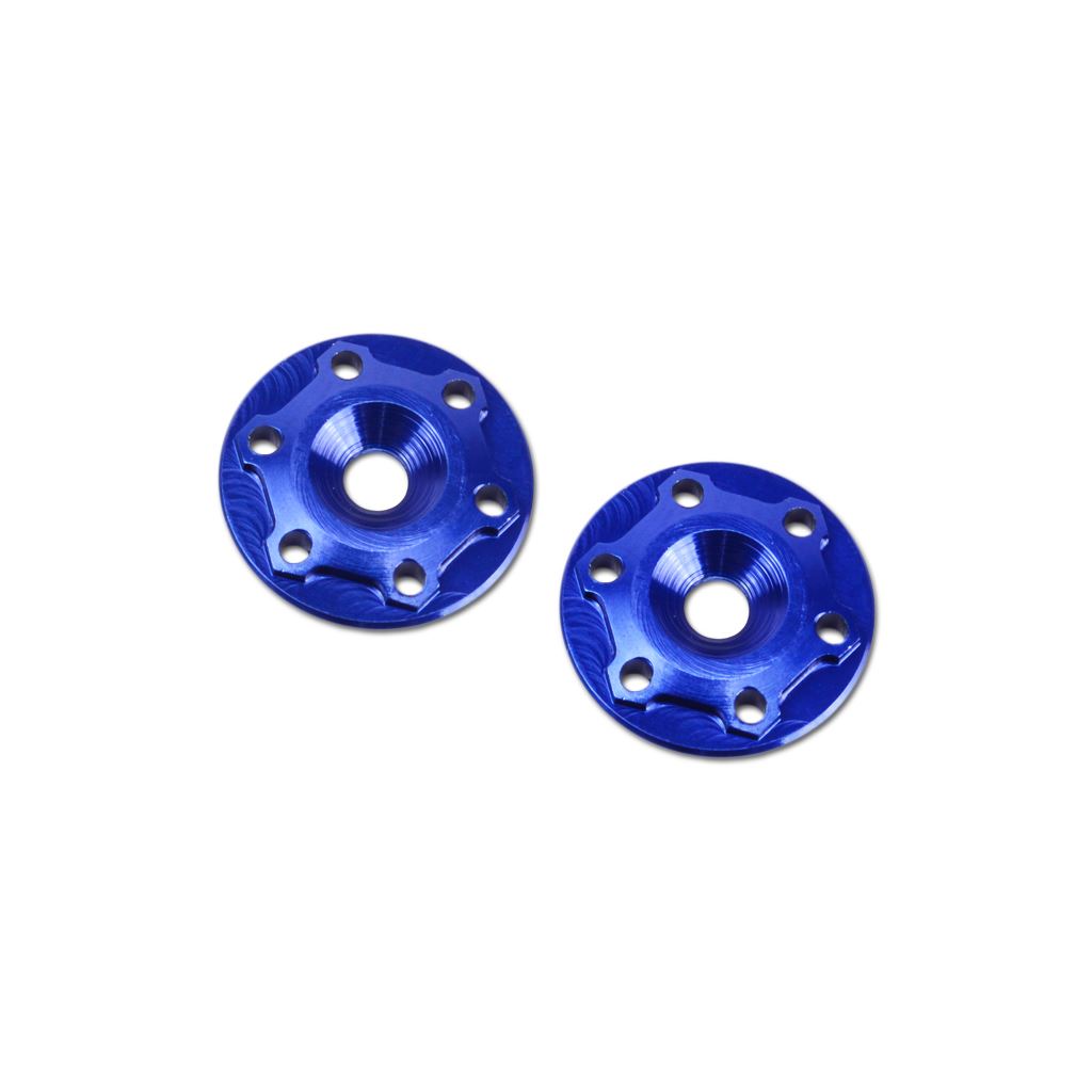 B6.2/B6.3 Finnisher Aluminum Wing Buttons-Blue