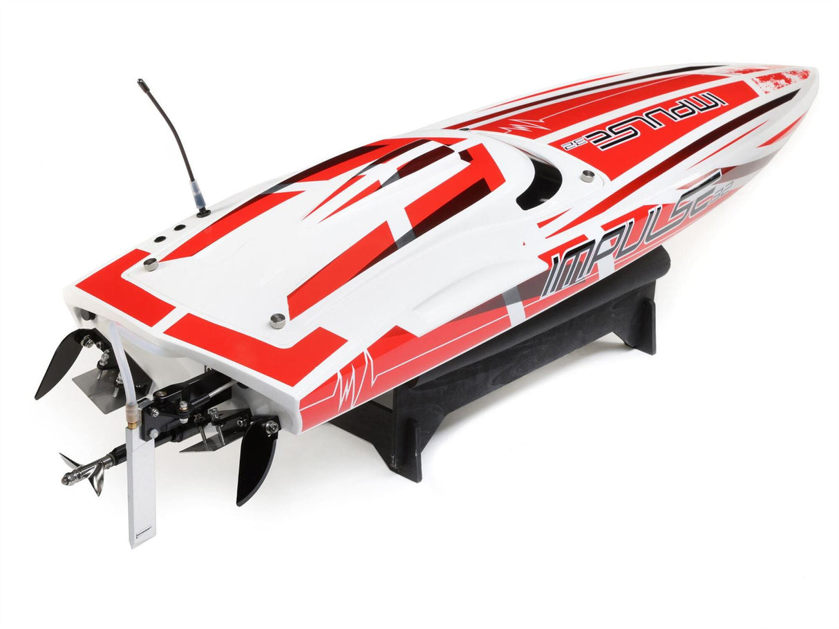 ProBoat Impulse 32 Brushless Deep-V RTR w/Smart, White/Red