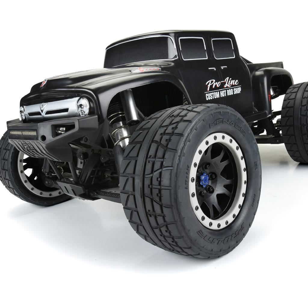 Pro 1/5 Menace Hp Belted Pro-Loc F/R X-Maxx Mtd 24Mm Blk/Gry Imp