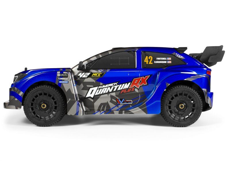 Quantumrx Rally Car Body - Blue