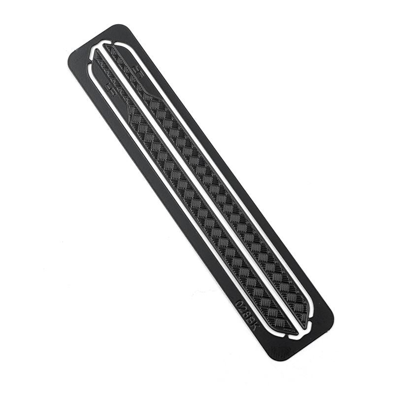 Yeah Racing Stainless Steel Rock Rails Diamond Plate fits TRX-4M Defender Bronco