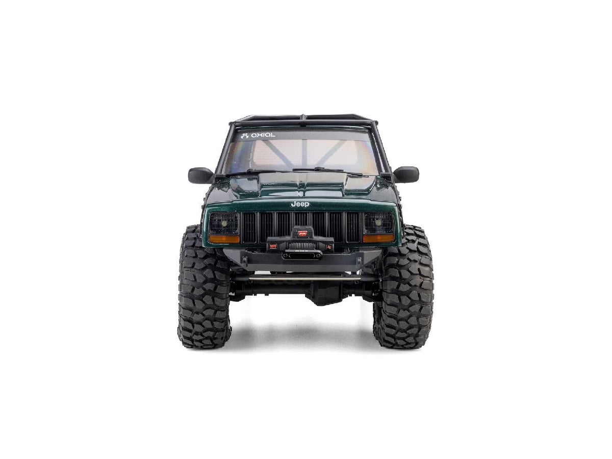 Axial 1/10 Scx10 Iii Jeep Cherokee Xj 4X4 Rtr Rock Crawler, Green