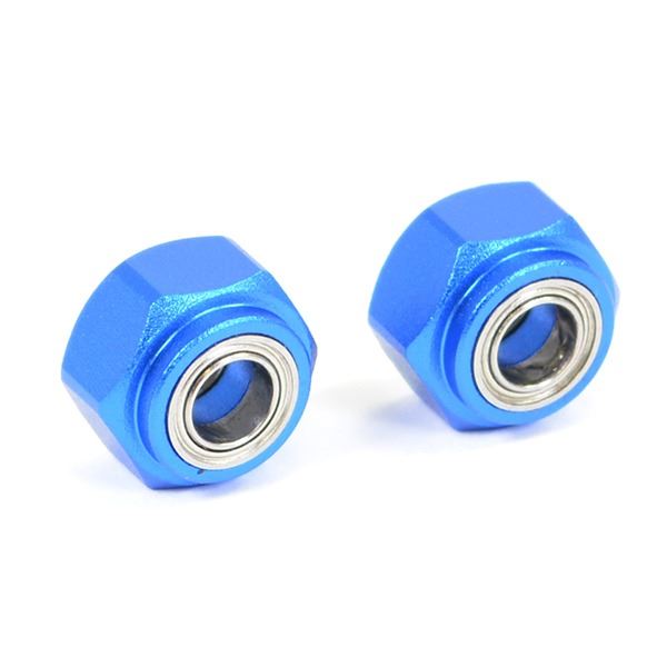 Fastrax Aluminium Front Wheel 12mm Hex Adaptors W/Brg (Pr)