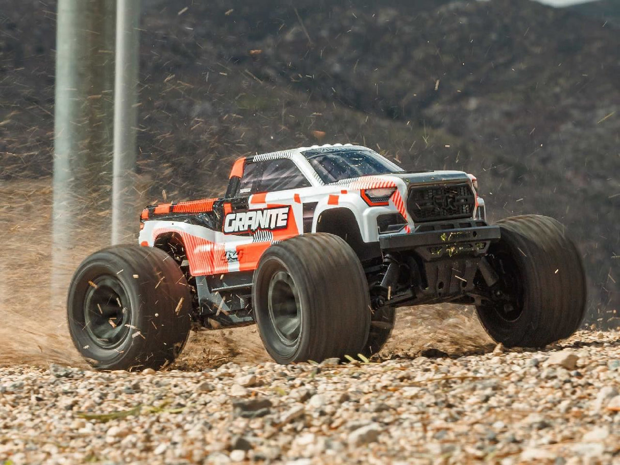 Arrma 1/10 Granite Mega 665 4X4 Rtr Monster Truck Orange