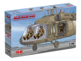 Icm Black Hawk Helicopter Crew (3 Figures)